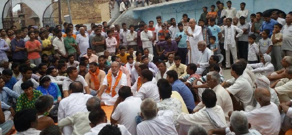 mahapanchayat again in bishahda when report not registered in 20 days