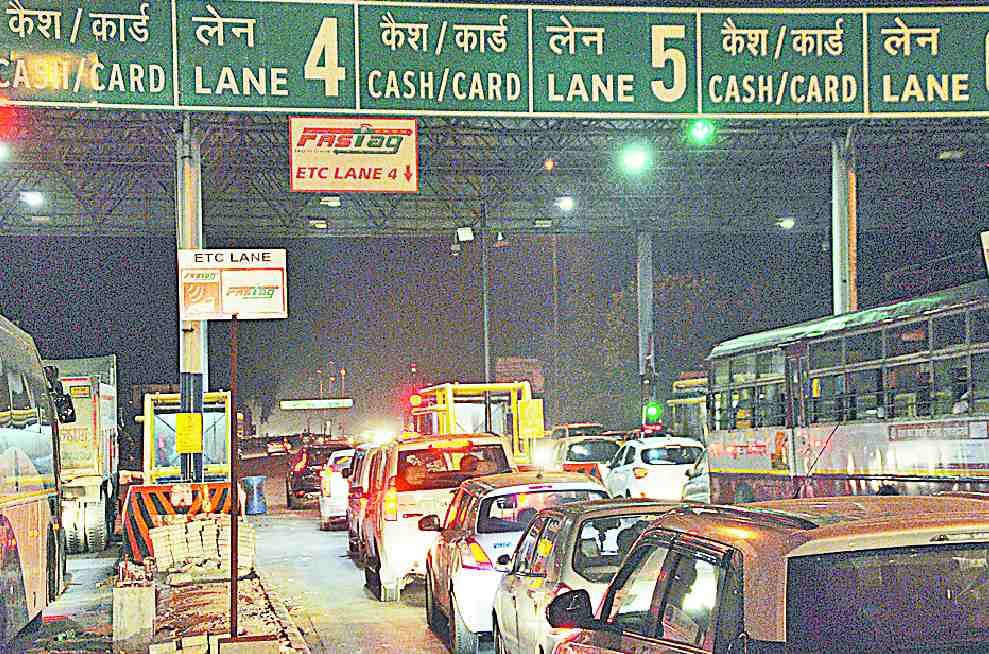 etc facility on toll plaza siwaya 