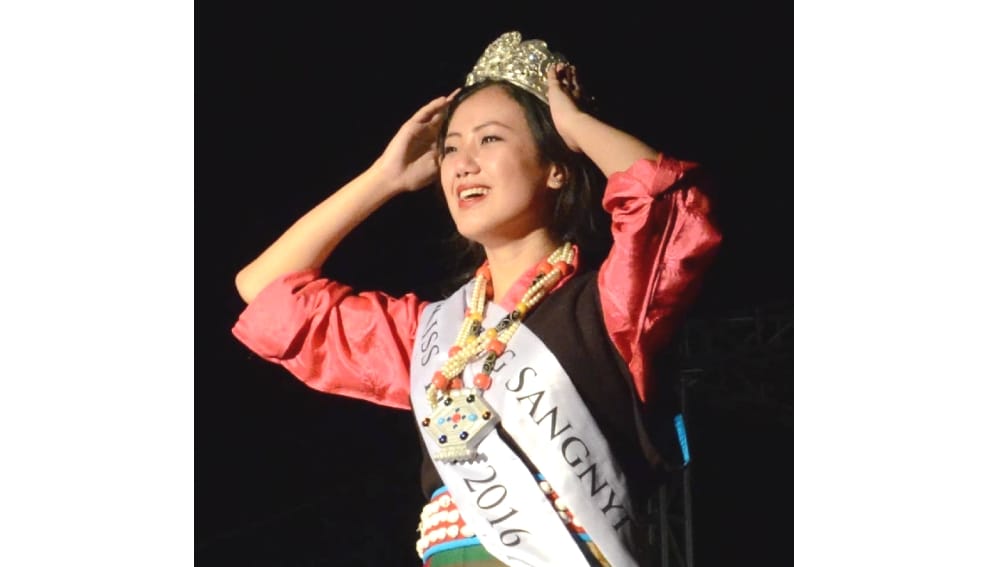 tenjig sangey become miss tibbat, live photos.