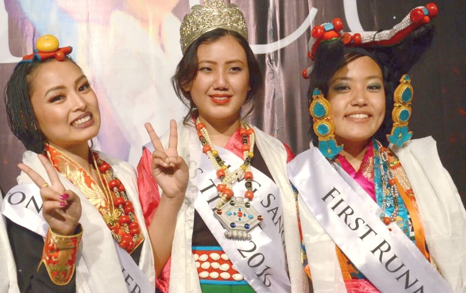 tenjig sangey become miss tibbat, live photos.