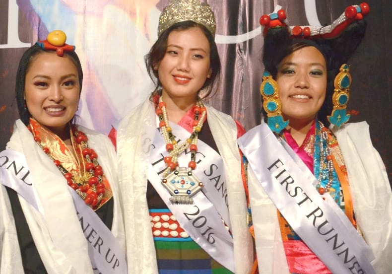 tenjig sangey become miss tibbat, live photos.