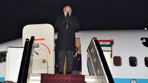 Here at home , why do not touch Modi