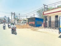 nagar parishad, pwd land, roadside, incroachment