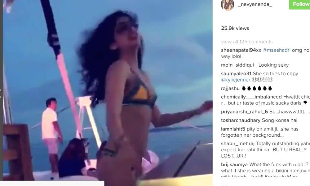Navya Naveli Nanda Holidays With Aryan Khan