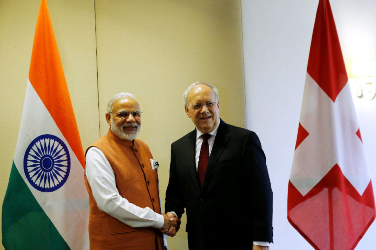 Modi in Geneva, both nation to discuss black money issue