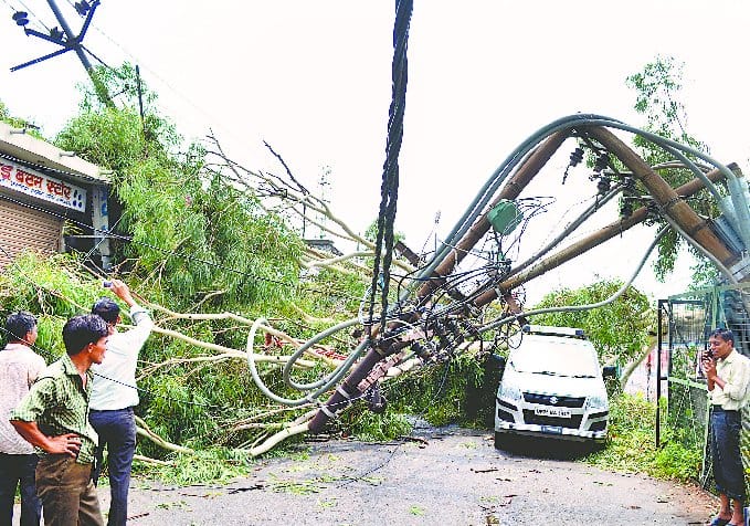 15 minutes of being broken storm disaster
