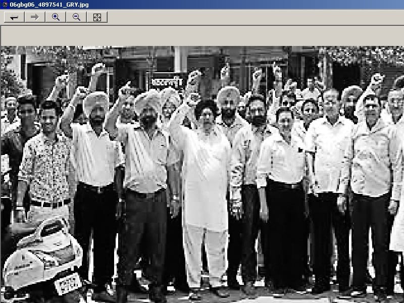 Chemist, police, SHO, indignation rally, DC, memo, Fatehgarh Sahib