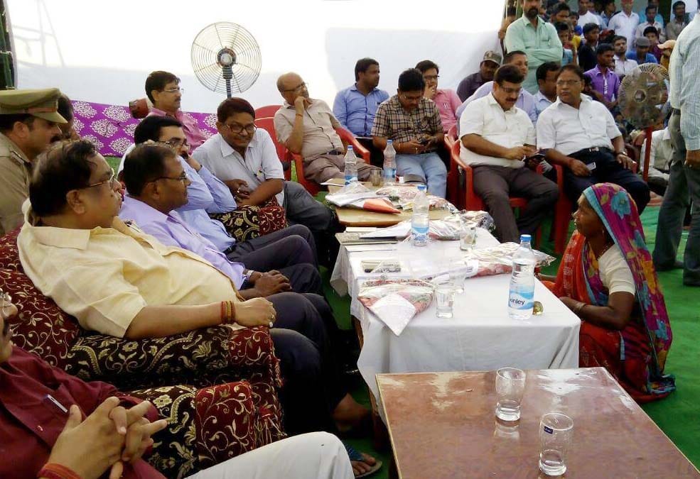 CDO by village Inspect dayalpur