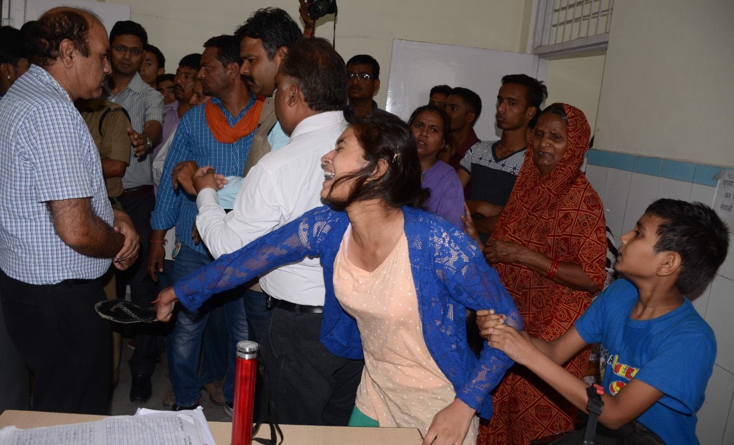 after father death daughter beaten doctor