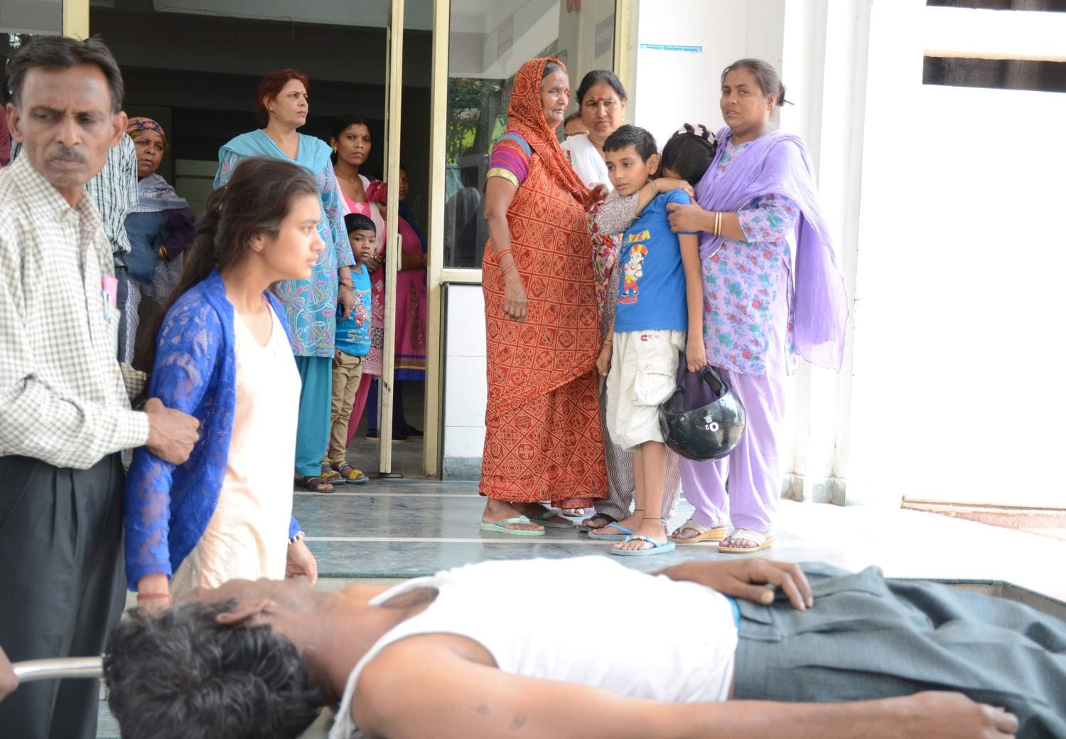 after father death daughter beaten doctor