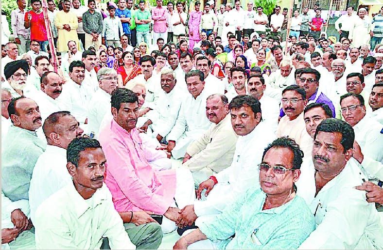 BJP members indignation