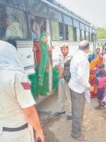 after blast the roadways bus, police alert, narnaul