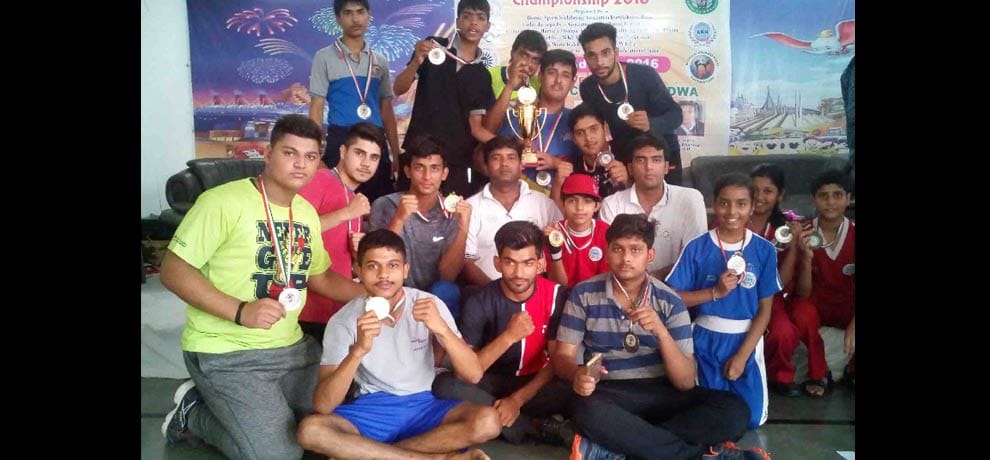 faridabad made winner in state Kick Boxing Championship Haryana