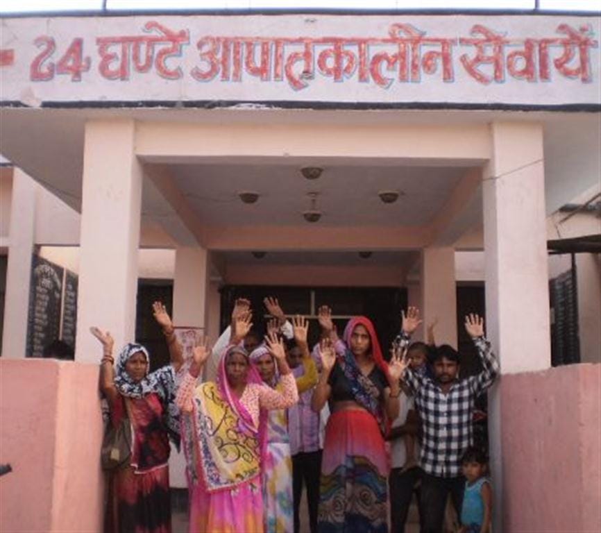 Uproar over the death of a child from the negligence of the nurse in the hospital