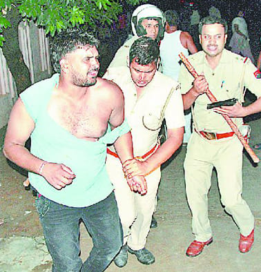 Doctor beaten by alcoholics