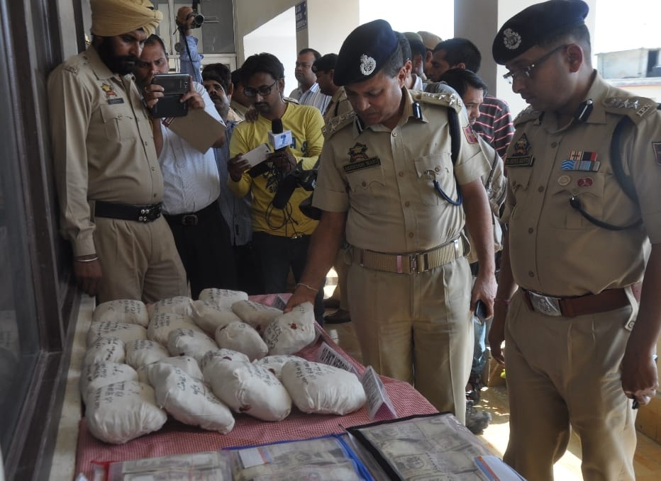 Huge amounts of drugs seized