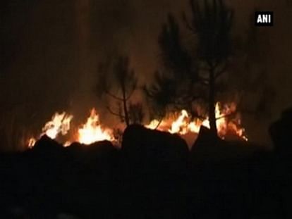Forest fire breaks out in Doda district of J-K