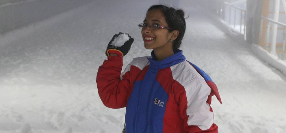 play with snow and sea in this city of ncr