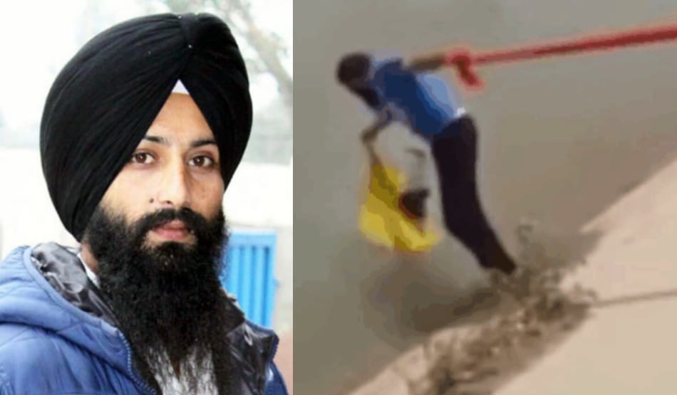 Sikh Man removed his turban to Save drowning dog’s Life, video viral