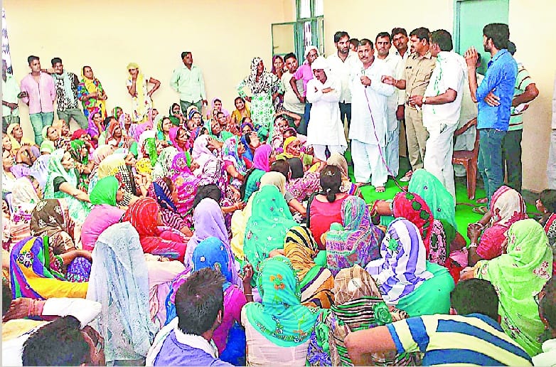 Tehsil commotion