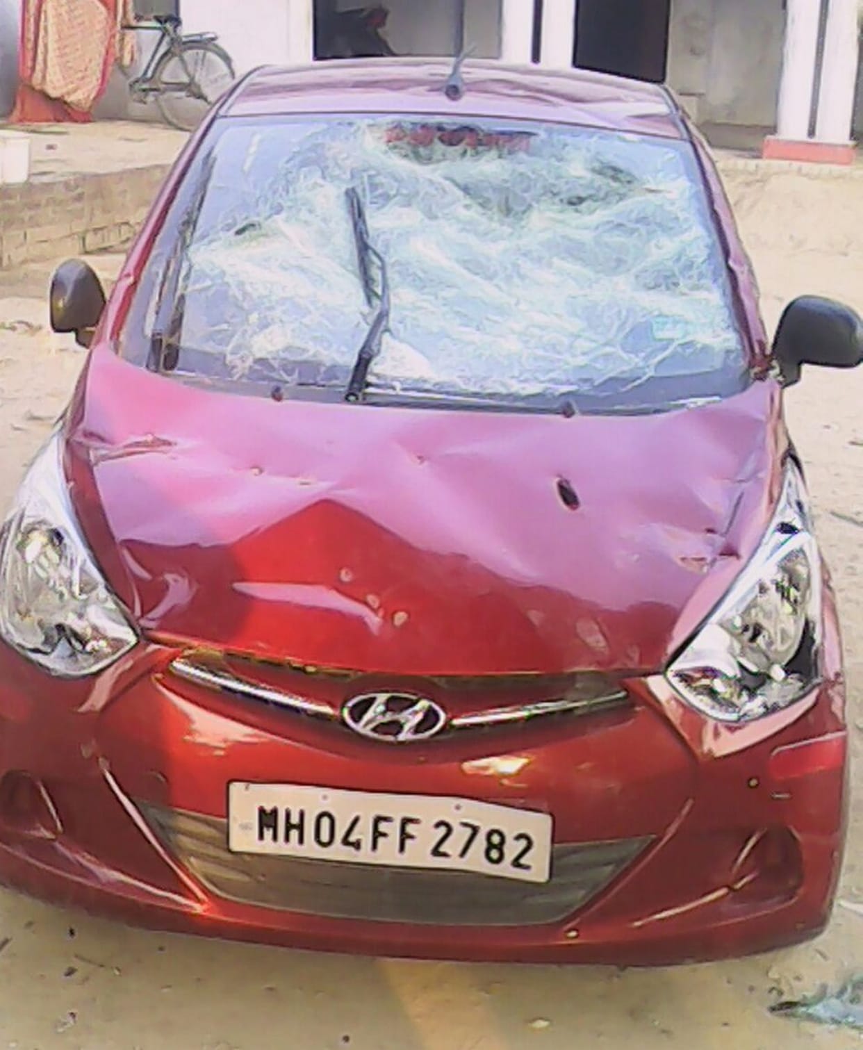 Usurer and villagers assaulted