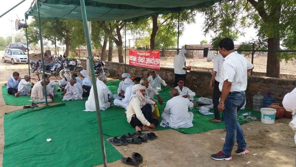 kisan andolan continue 