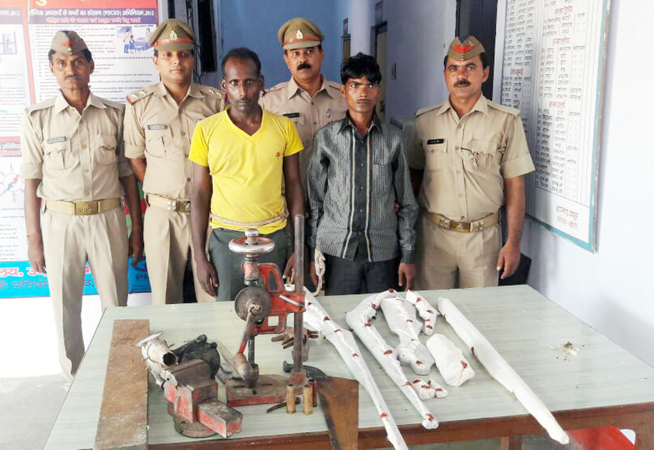  Police to Arms Factory seized , two arrested