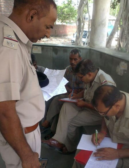 two people died in pick up-trolly accident on highway in panipat
