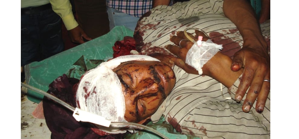 riot over grassland at chamba, 11 injured.