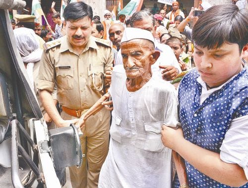 freedom fighter arrested