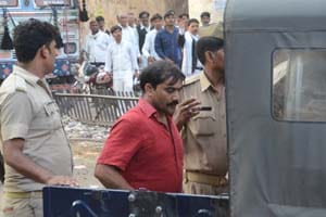 Two accused sent to jail , including block key
