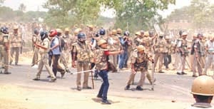 Preparation of violence but did not have a clue