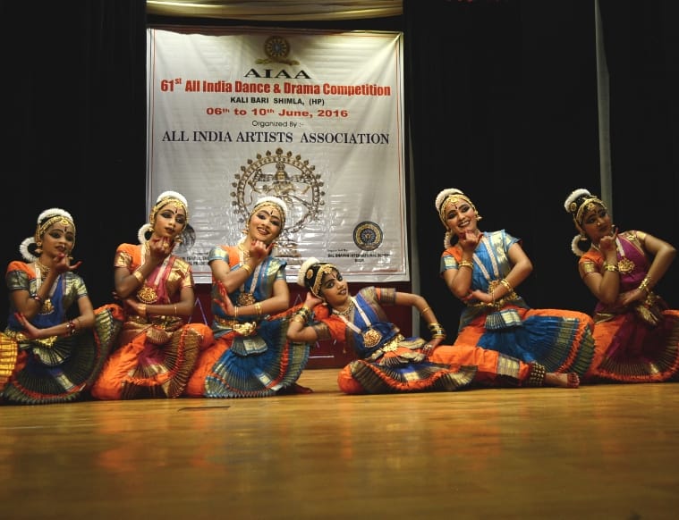 All India Artist Association dance and drama competition at kalibari shimla.