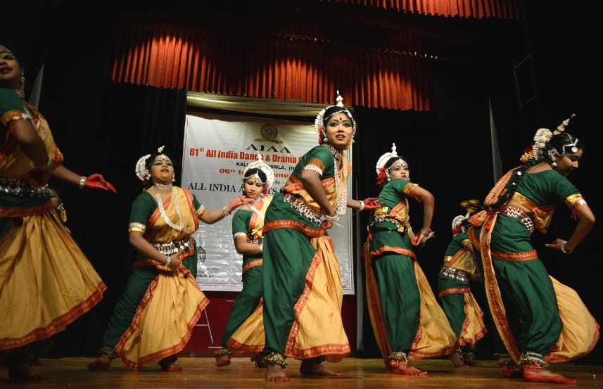 All India Artist Association dance and drama competition at kalibari shimla.