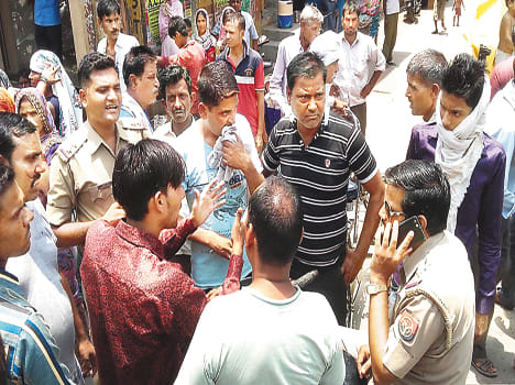 Imposed against waterlogging jam