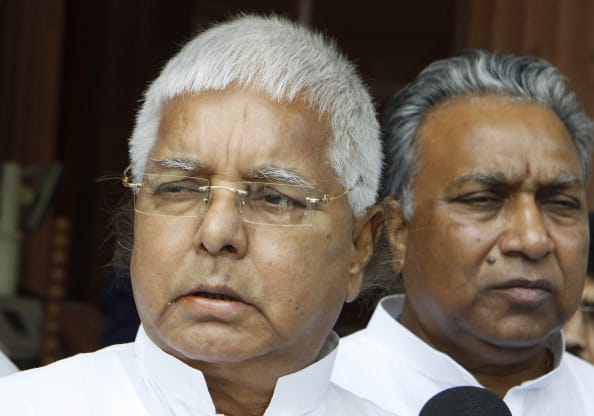 Bihar: lalu again attacked central govt