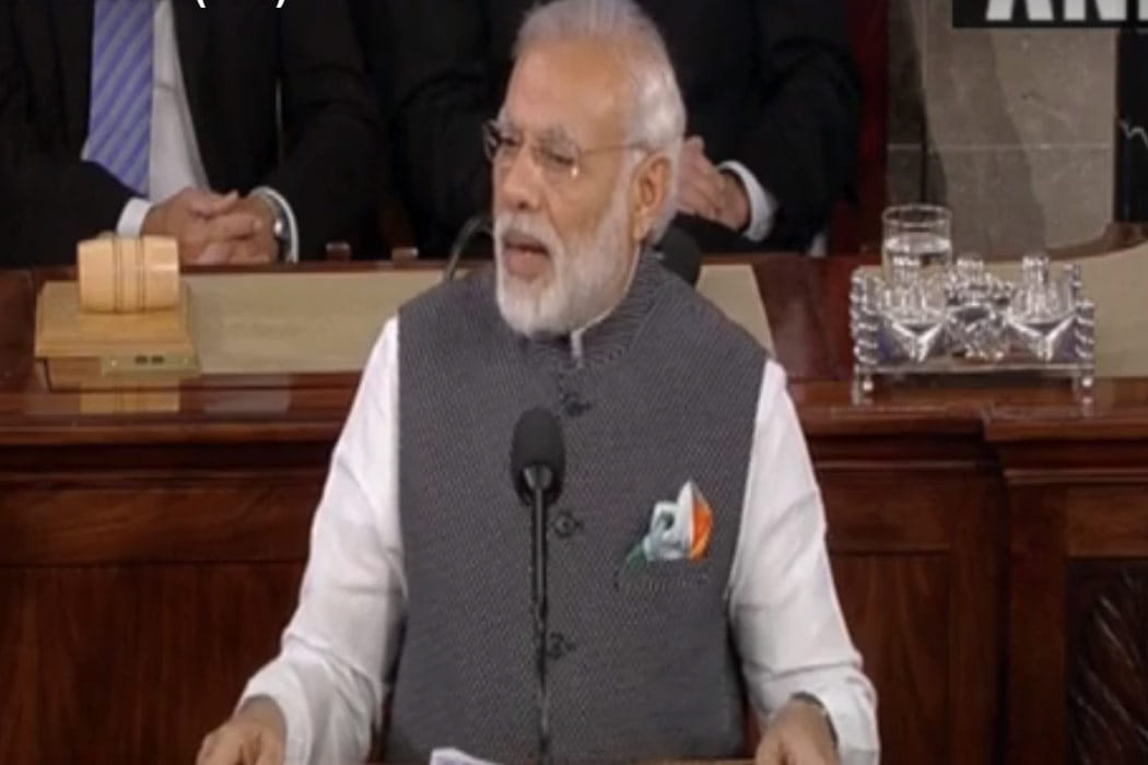  Indian Prime Minister Narendra Modi Addresses U.S. Congress