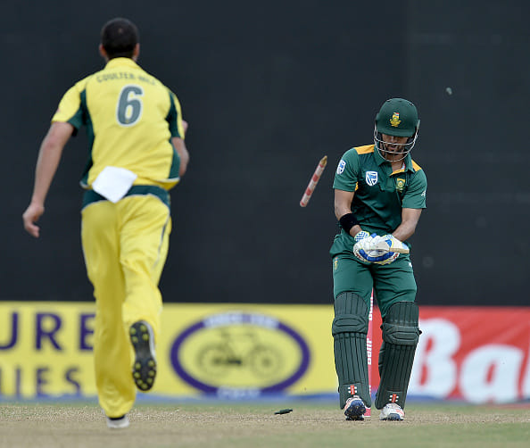 rilee Rossouw injured after hit signborad