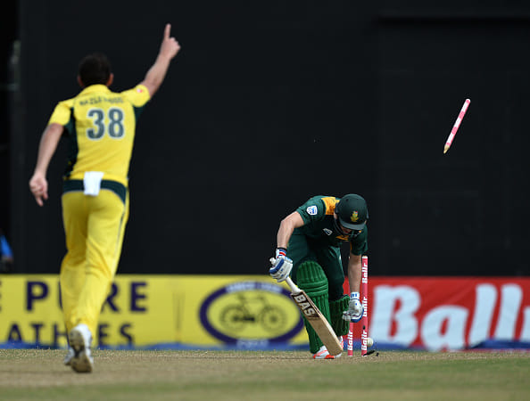 rilee Rossouw injured after hit signborad