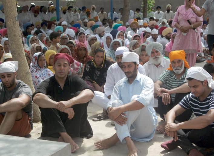 actor singer harbhajan mann father harnek singh funeral in bathinda