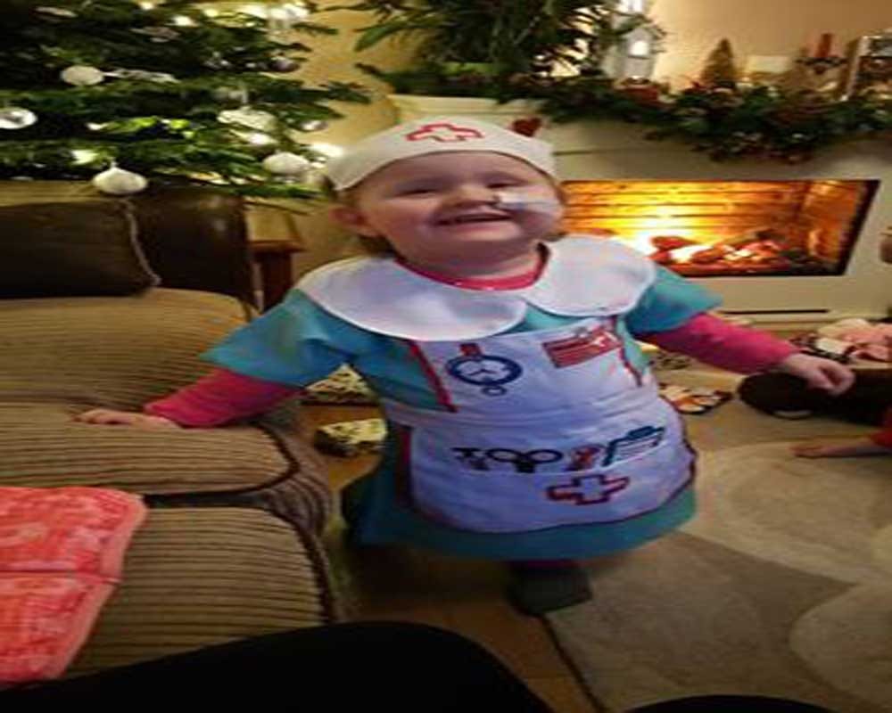 3 years old girl suffering from  glycogen storage disease type 1b