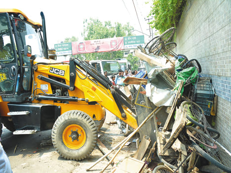 Red vacated, furnaces smashed