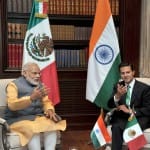 एनएसजी की सदस्यता के समर्थन के लिए प्रधानमंत्री नरेंद्र मोदी ने मैक्सिको के राष्ट्रपति के प्रति जताया आभार