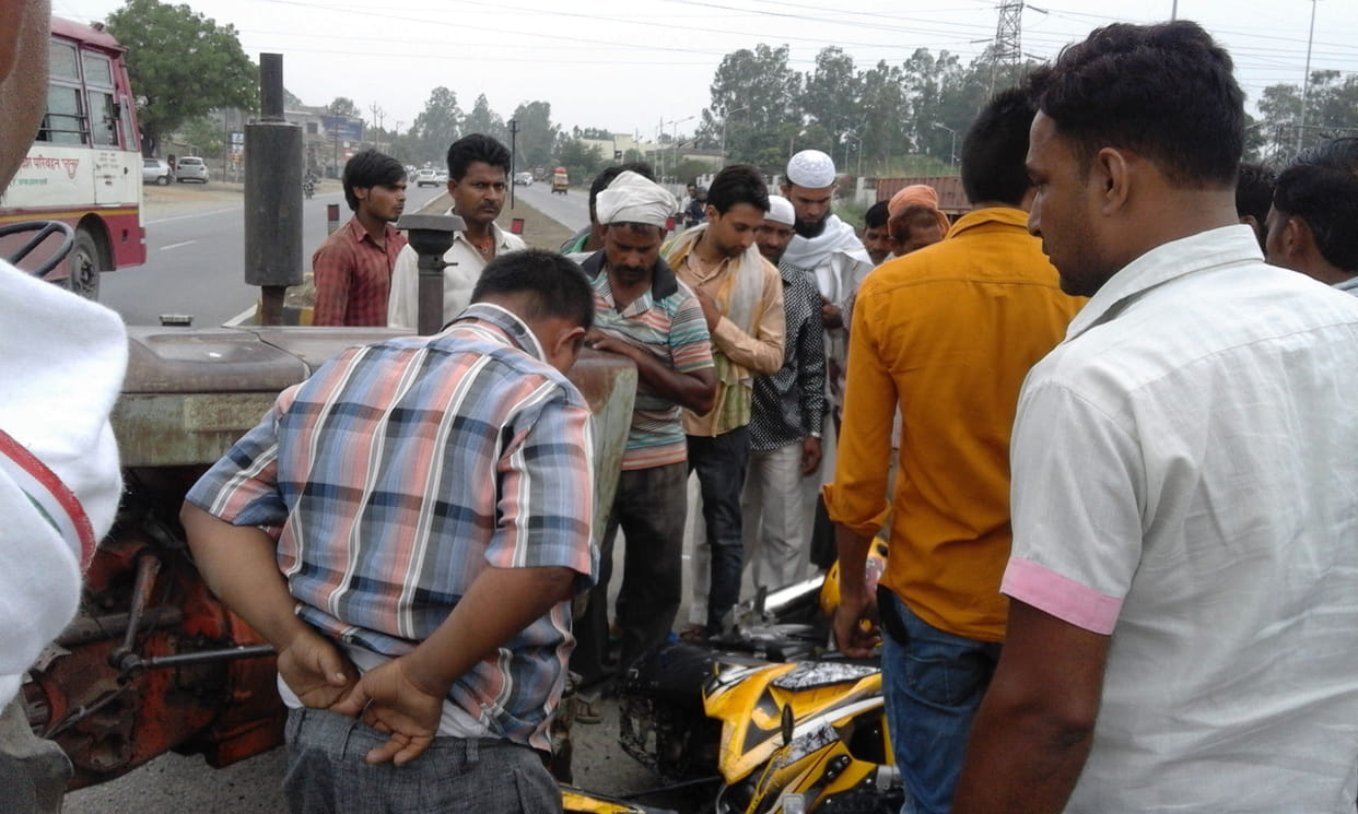 Youth killed in road accidents, nine injured.