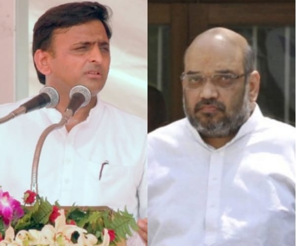 Akhilesh Yadav replied back to Amit Shah on law and order.