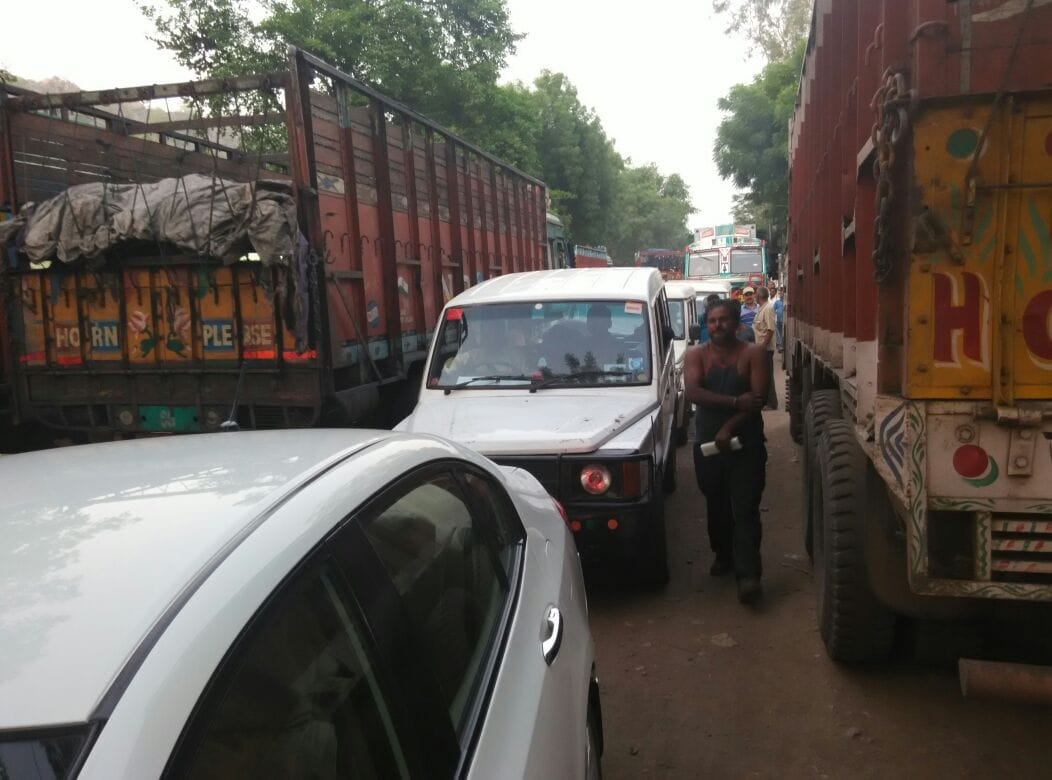 people may face traffic jam during ganga mela