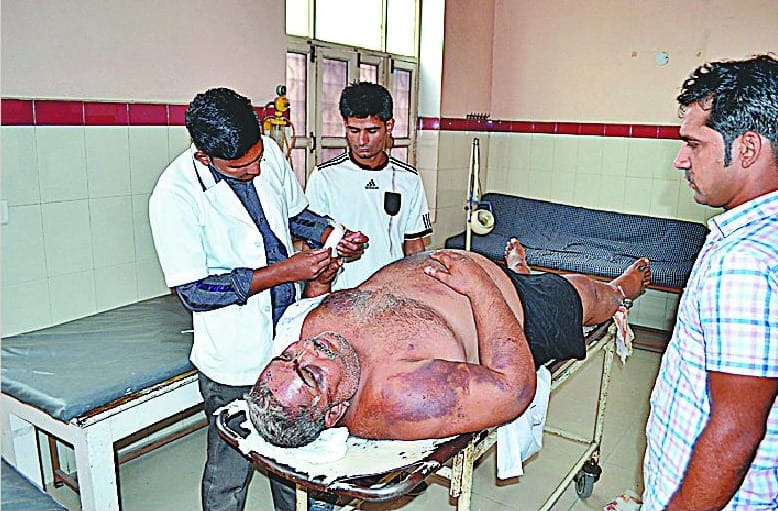 BSF trooper attempted to throw off the train