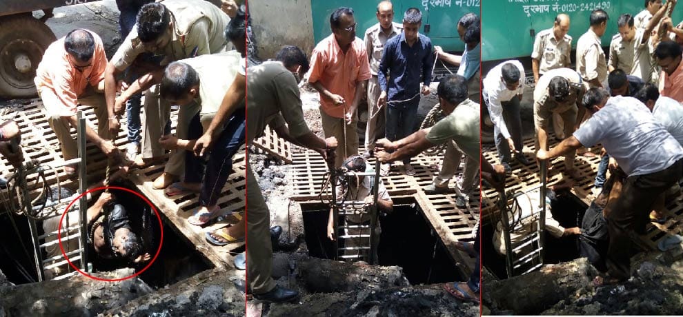 in autopsy report revealed, both killed by suffocation in sewer