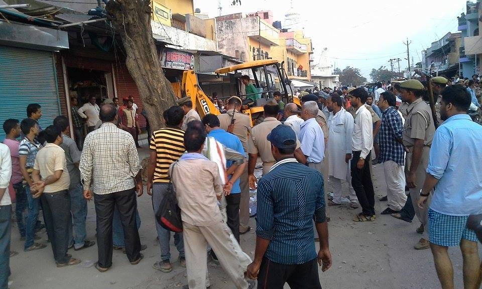 Bulldozers moved on illegal encroachments