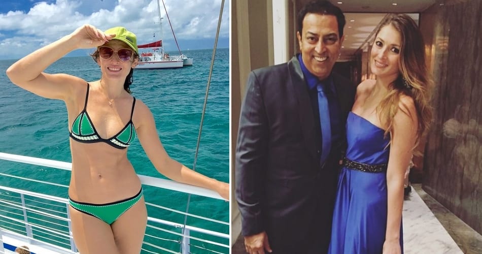 hot sexy photos of dara singh daughter-in-law dina umarova, enjoying vacations
